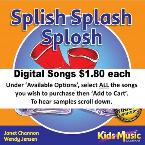 Splish Splash Splosh - Digital Songs